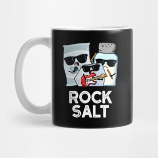 Rock Salt Funny Condiment Music Pun Mug